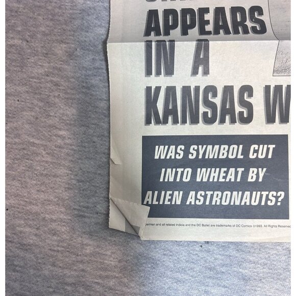 National Whisper Promo Newspaper Print Superman is Back! 1993 - Picture 5 of 8